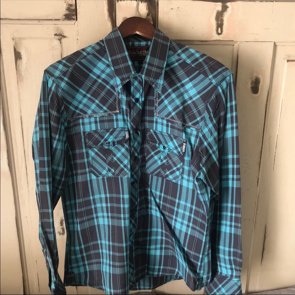 Rock & Roll Cowboy Button Up